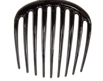 7x7cm Hair comb in black 1Pcs