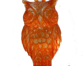 33x17 Owl 2 pcs orange