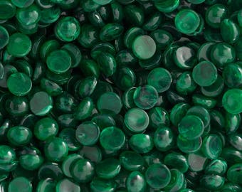 10mm round cabochon in green (SK0549_10mm_P3646)