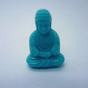 25x18 Buddha Bead turqoise image 4