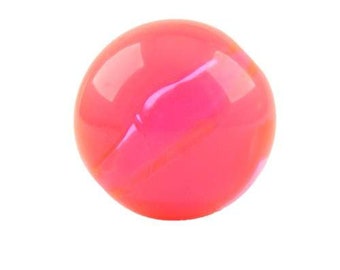 12mm round bead in neon pink 4Pcs