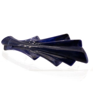 Clip 8x2,8 cheveux en lapisblue 1Pcs HA2218_M716 image 4