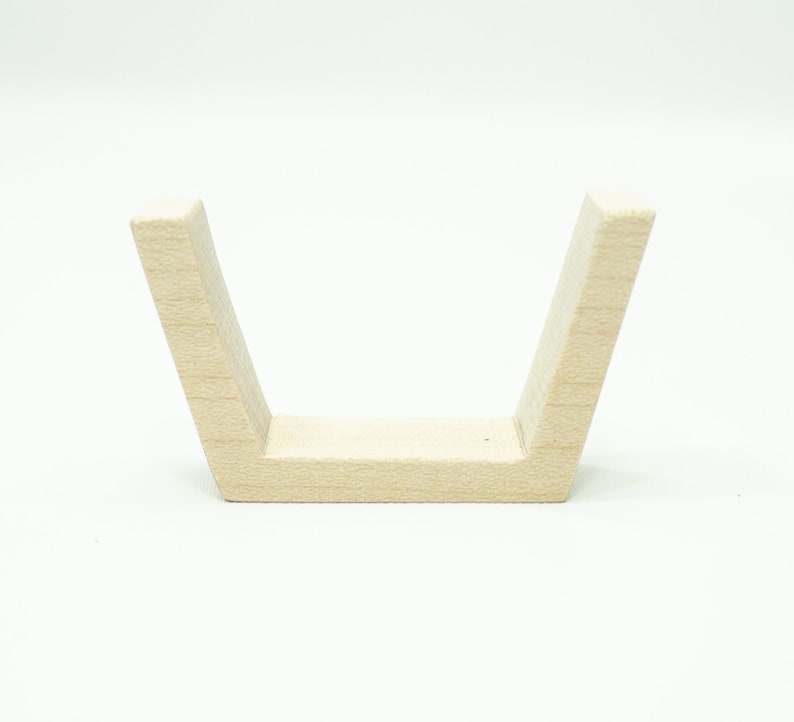 Miniature Wood Rack, LG Mini Firewood Storage, Dollhouse Furniture Accessory image 5