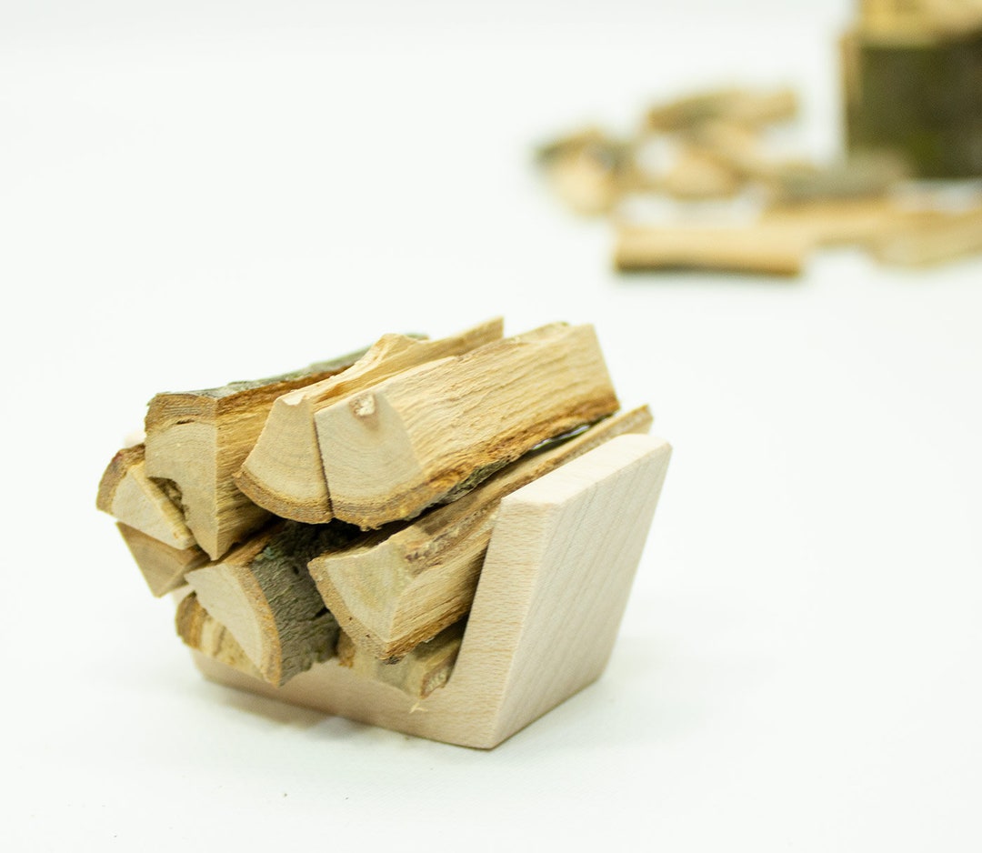 Min Wood Rack Small Miniature Wood Rack, Mini Firewood Storage, Dollhouse Furniture ...