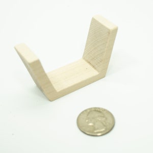 Miniature Wood Rack, LG Mini Firewood Storage, Dollhouse Furniture Accessory image 4