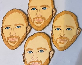 Cartoon Face cookies