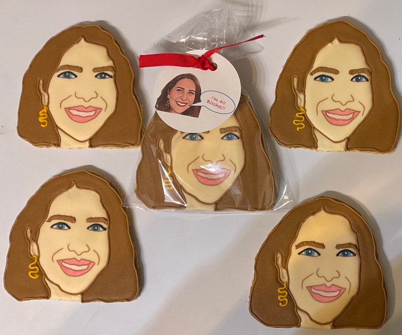 Cartoon Face cookies image 6