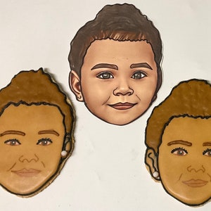 Cartoon Face cookies image 4