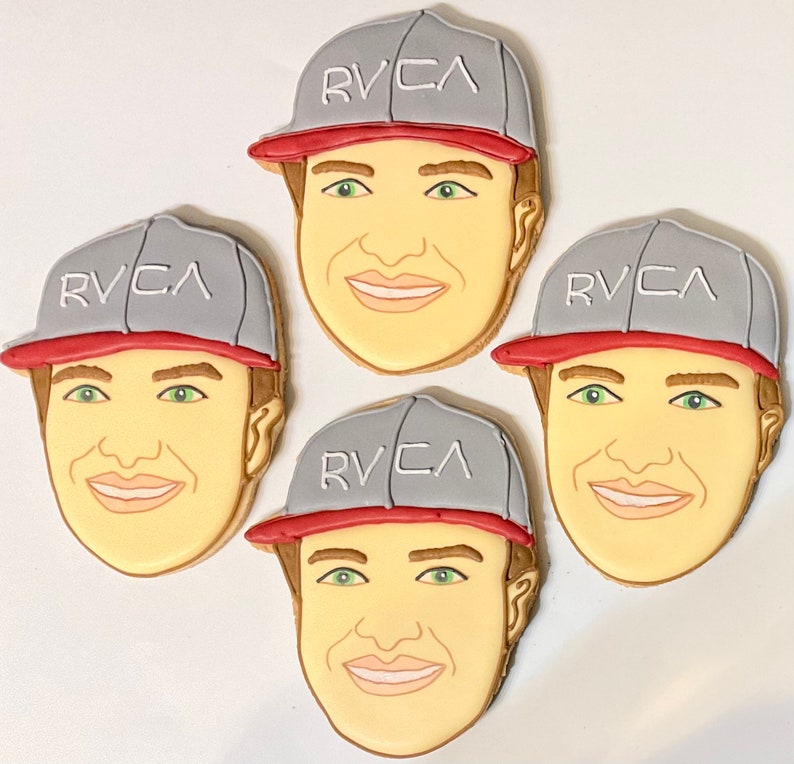 Cartoon Face cookies image 8