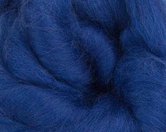 DENIM BLUE - Merino Wool Roving 1/4oz, 1/2oz or 1oz
