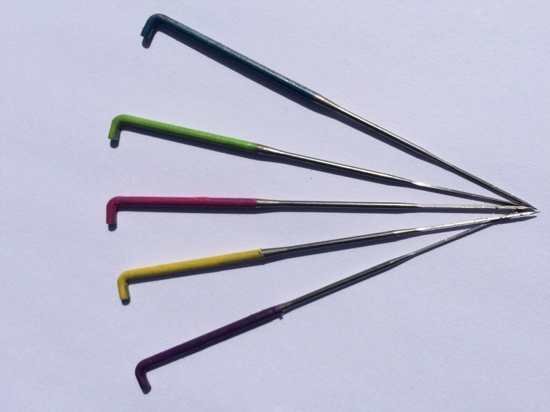 Felting Needles 5 Color Coded Etsy Canada