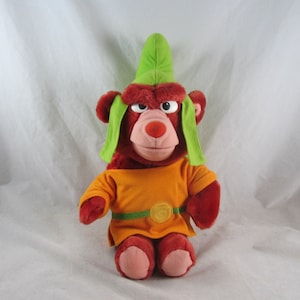 Gummi Bears Gruffi Stuffed Plush Character Toy Fisher Price Disney 15&quot; Vintage 1985