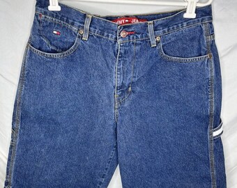 Tommy Hilfiger Jeans Recruit Carpenter Shorts Size 33 Y2K Era