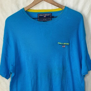 Polo Sport Shirt Ralph Lauren Ribbed Embroidered Logo Short Sleeve Size XL Made in Peru