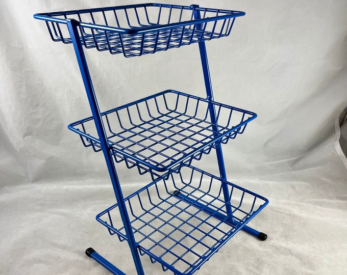 Metal Storage Display Rack Countertop Tabletop Desk Kitchen Storage ...