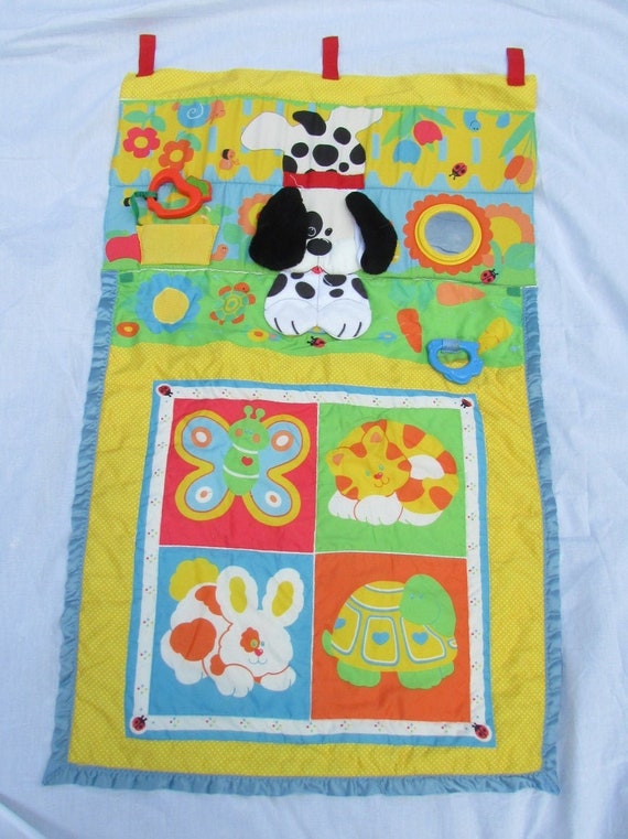 Fisher Price Fold And Go Baby Activity Play Mat 1004 Vintage Etsy