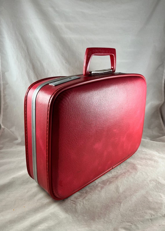 Small Hard Shell Suitcase Overnight Bag Luggage w… - image 1