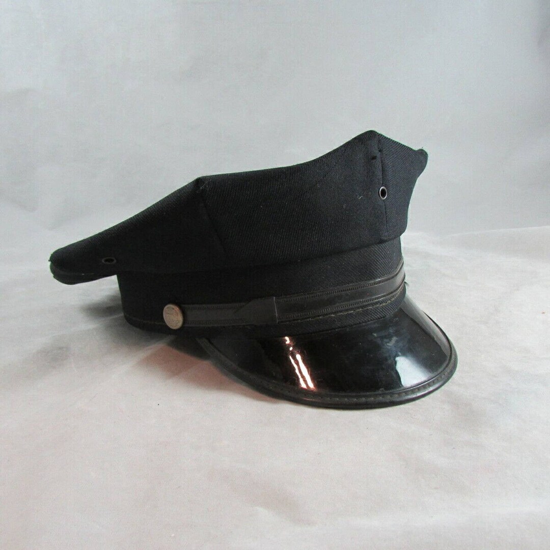 Leon Uniform Company Fire Captain Hat Visor FD Cap Kant Krack Etsy