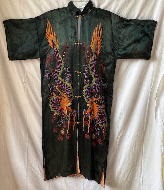 Chinese Dragon Robe Vintage