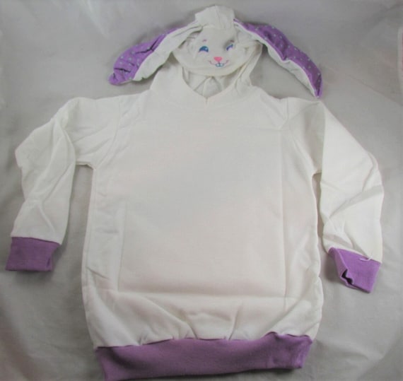 Bunny hoodie sales with ears toddler