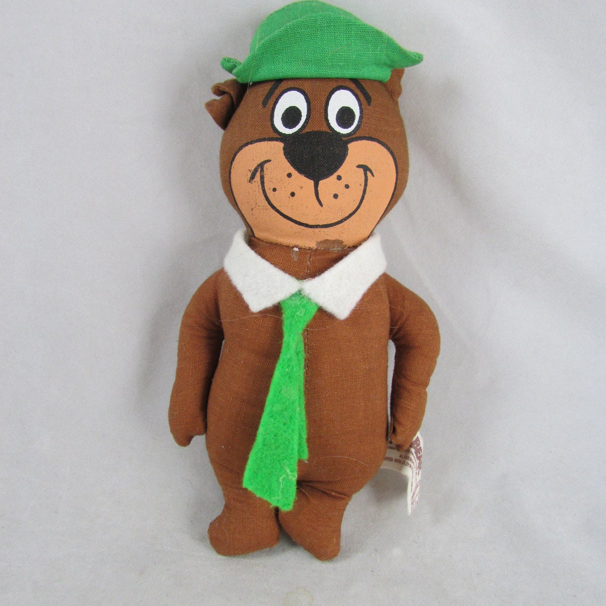 Yogi Bear 7 Inch Stuffed Animal Knickerbocker Toy HANNA Etsy