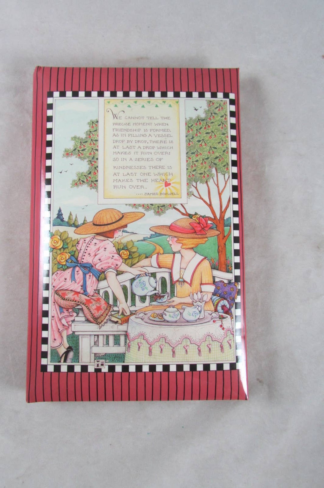 Mary Engelbreit Journal Blank 1989 Notebook Booklet Paper Tea Etsy