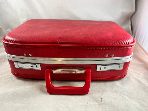 Small Hard Shell Suitcase Overnight Bag Luggage w… - image 7