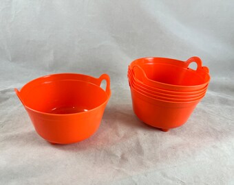 Set of 6 Halloween Witch Caldrons Snack Bowls Party Favors Decorations