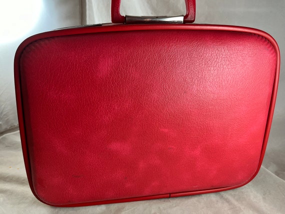Small Hard Shell Suitcase Overnight Bag Luggage w… - image 2
