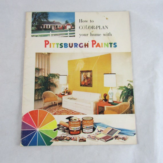 Pittsburgh Paints Idea Book Decorator Magazine How To Color Etsy
