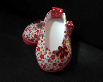 Handmade Doll Clothes to fit 14.5" Dolls Clothes-Ruby Tuesday Shoes- Doll Shoes for 14.5 inch Girl Dolls Trendy