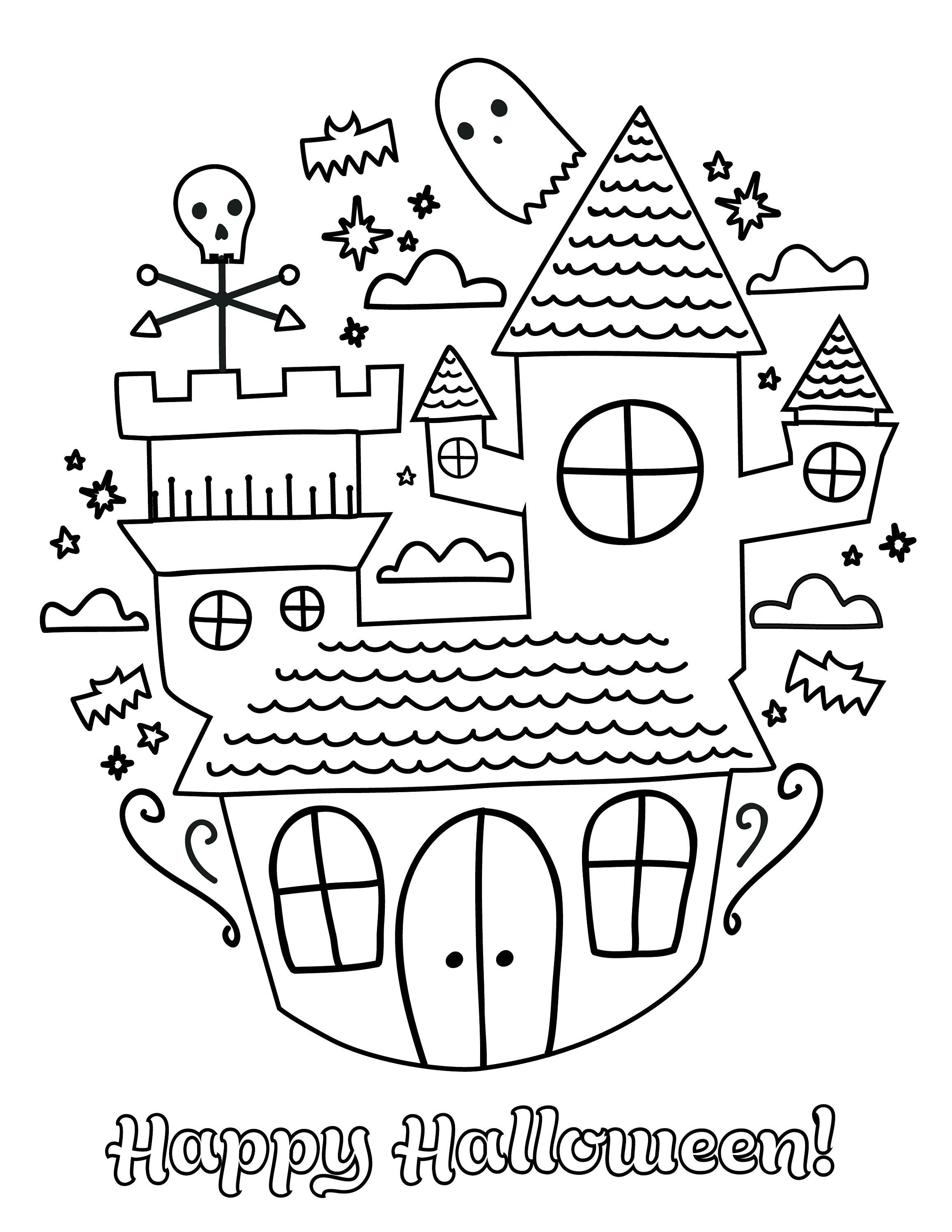 Halloween Coloring Pages Halloween Pdf Halloween Printable Halloween