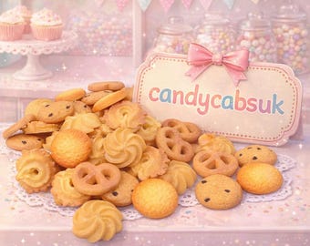 10 Pcs Realistic Prop Display FAKE Cookies Biscuits Treats Resin Cabochons
