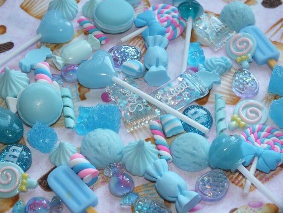 Pink Candy Charms - Mixed Sweets Lollipop Chocolate Kawaii Charms