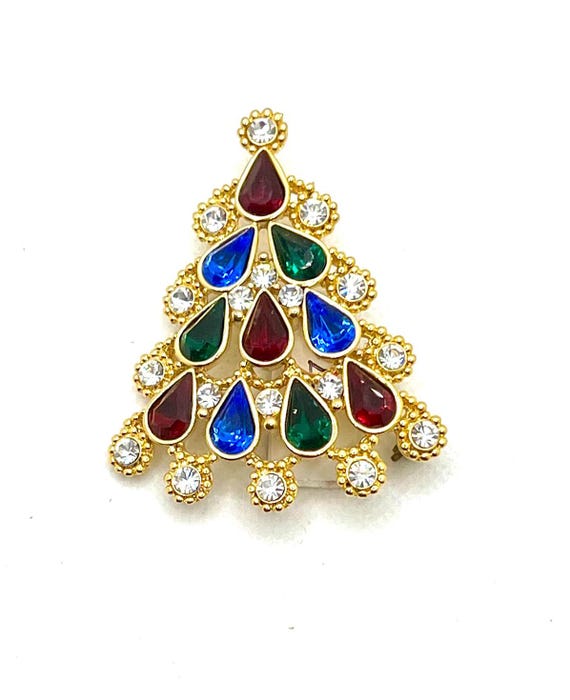 christopher radko christmas brooch