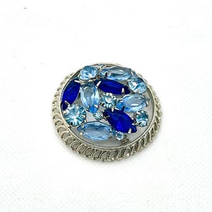 Blue Vintage Brooch