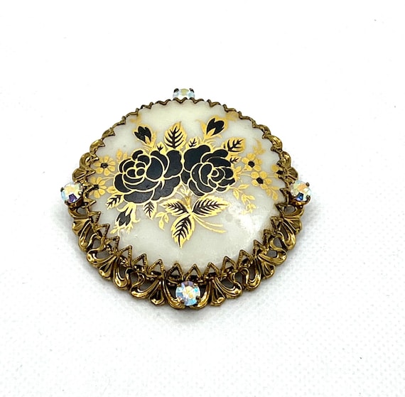 Vintage w germany brooch - Gem