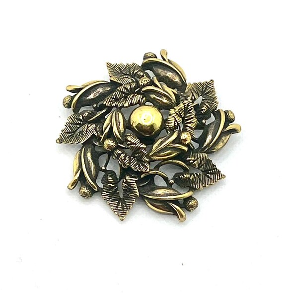 Rose Brooch signed Botticelli View 3