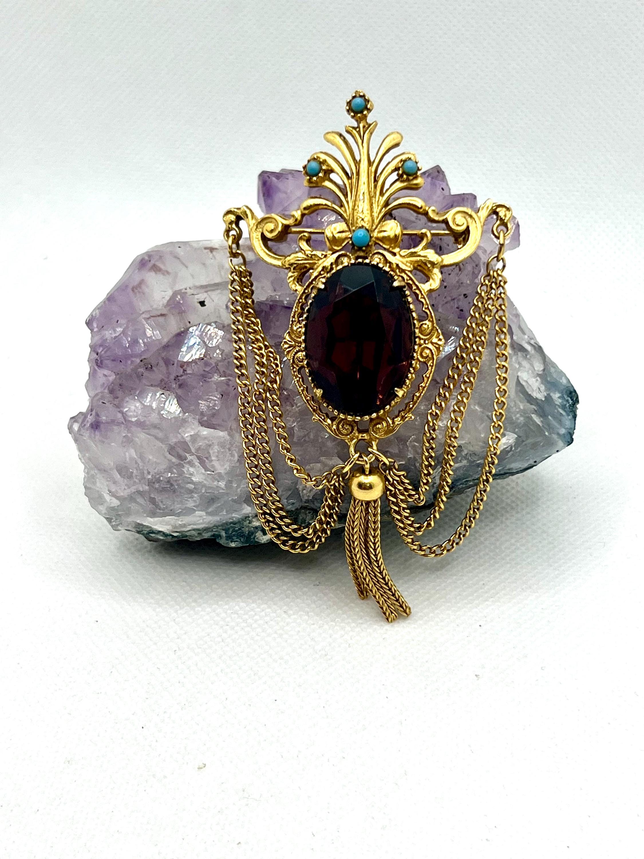 Florenza Brooch - Etsy