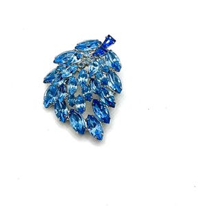 Vintage Blue Brooch