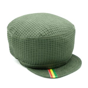 Gorro WAFFLE Rasta de Algodón Texturizado, Efecto Panal, para Rastas y Cabello Grueso