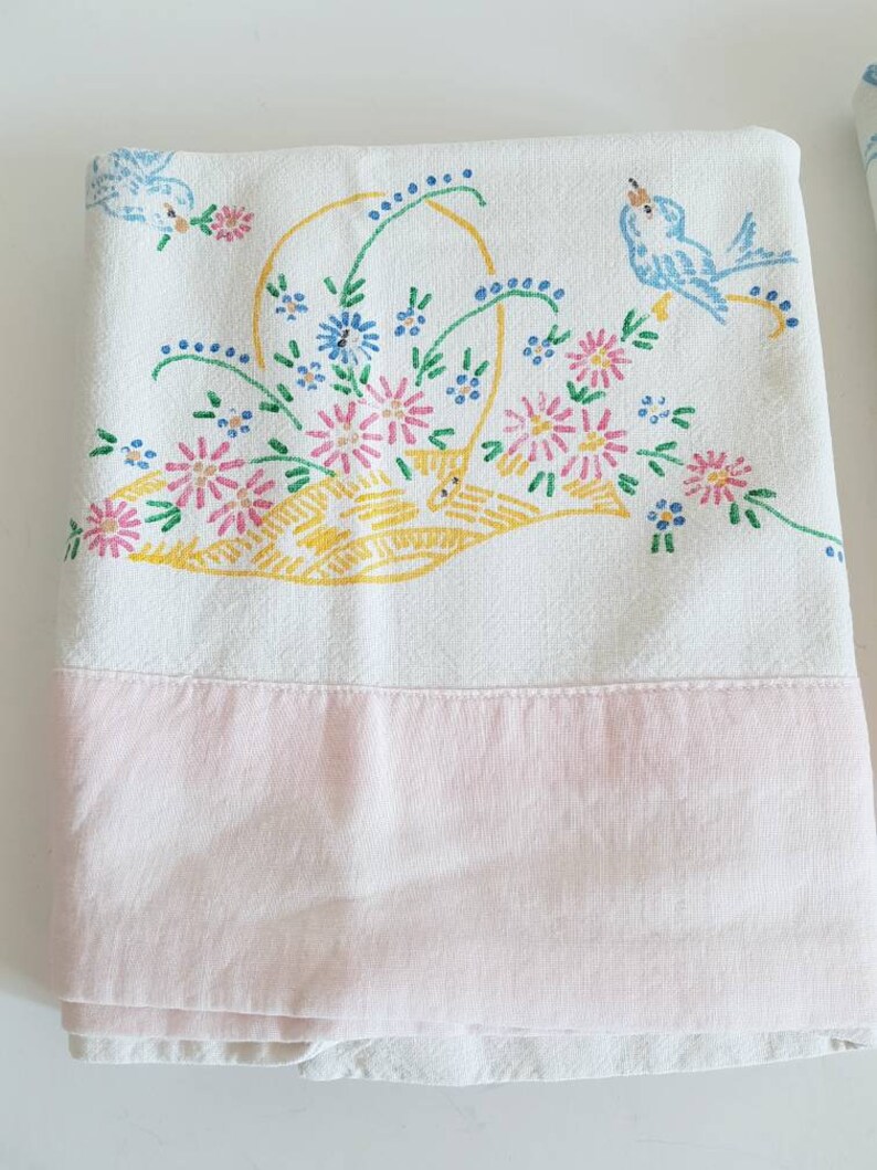Vintage Embroidery Pillowcases