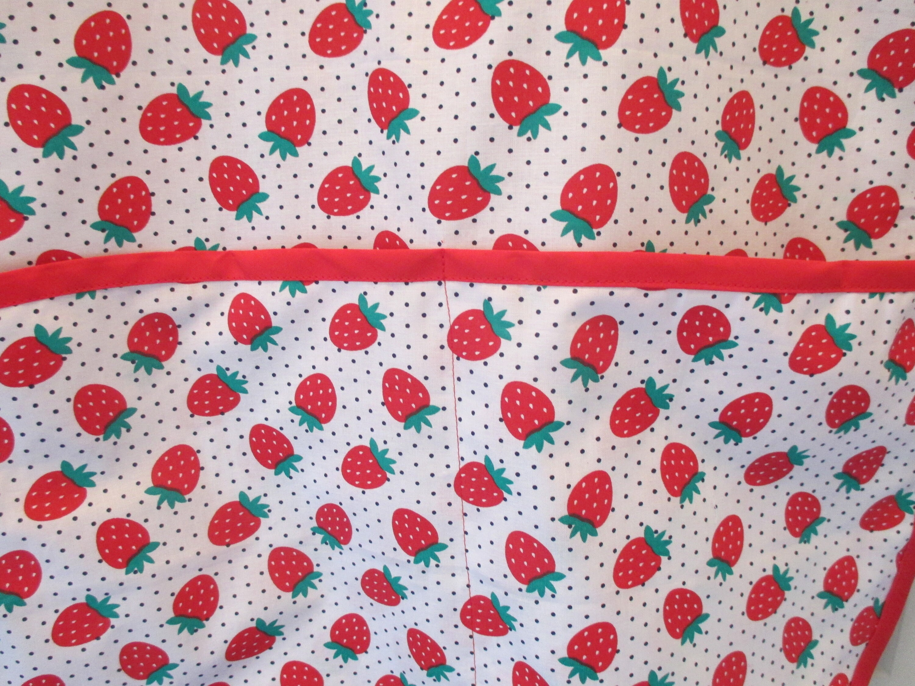 Strawberry Black Apron main image 1