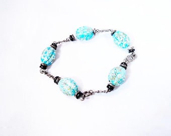 AQUA STONE BRACELET