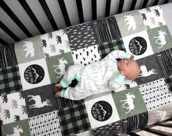 crib quilt boy