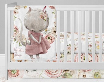 kitten crib bedding