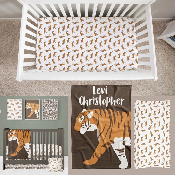 Tiger Blanket Etsy