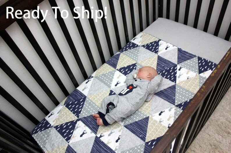 woodland baby boy bedding