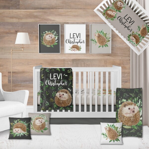 Boy Crib Bedding Etsy