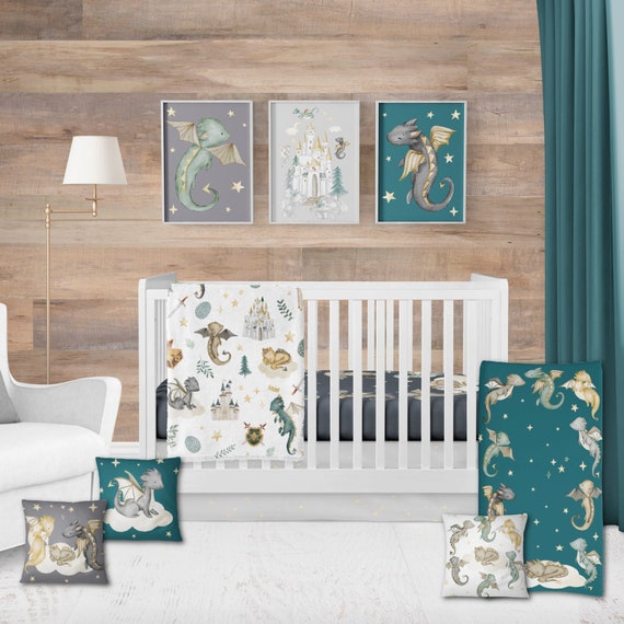 Medieval hotsell crib bedding